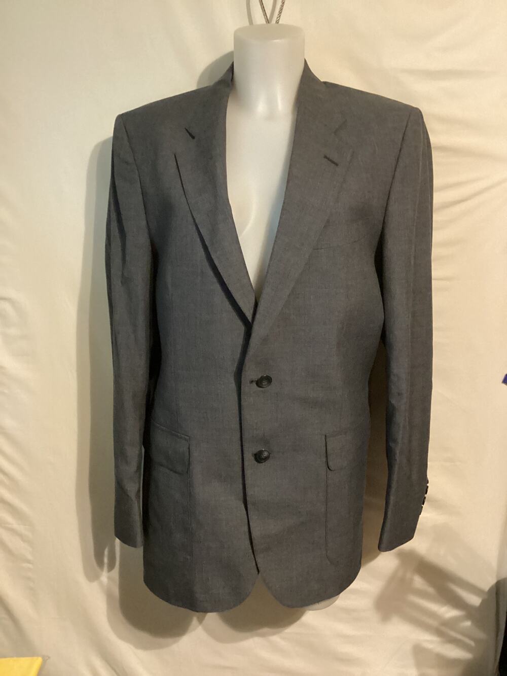 1127 Shefford by Anderson Little Suit Jacket Gray Chest 23" Length 29" Shldr 17"